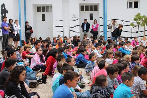 Inaugurada la exposicin 25 AOS DE HISTORIA del Colegio Pblico Rural San Miguel de Pulp