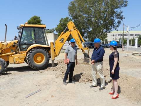 Comienzan las obras del rea de Autocaravanas de Hurcal-Overa