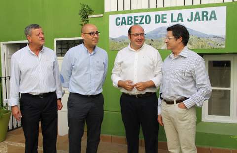 Alcaldes de Hurcal Overa, Puerto Lumbreras, Lorca, y Vlez Rubio planifican una estrategia comn para la conservacin del paraje natural del Cabezo de la Jara