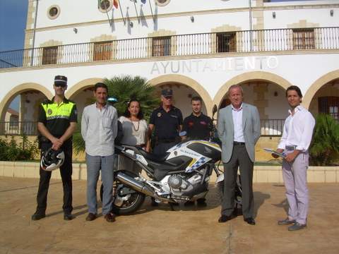 Nueva moto para la Polica Local de Huercal de Almera