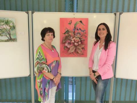 Cari Amate Gil expone Ilusiones en Color en el Espacio de Mujeres de Diputacin