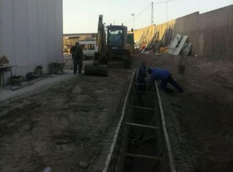 Instalado un lavadero para camiones y maquinaria en las naves municipales de El Boliche