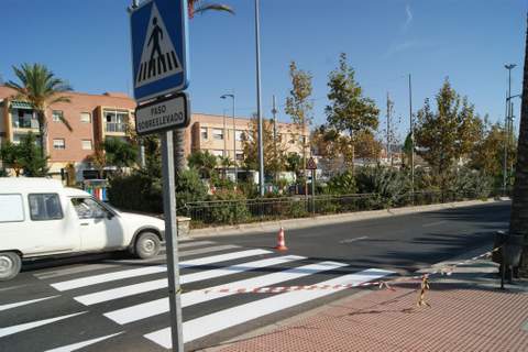 Mejora de la sealizacin horizontal del Bulevar y de las principales avenidas de Vcar 