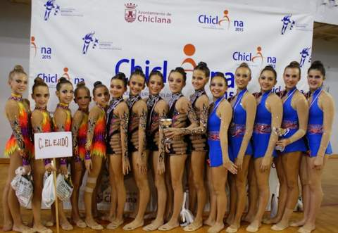 Pleno para el Club Gimnasia Rtmica El Ejido en los torneos de conjuntos 2013