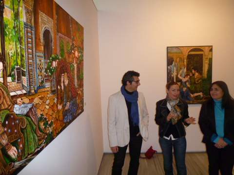 La Junta lleva al Museo de Almera la exposicin Reina de Corazones de la pintora Almeriane