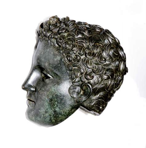 El Museo de Almera expone una cabeza de efebo romana procedente del Museo de Crdoba    