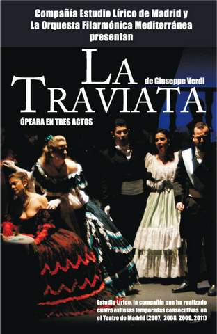 La compaa Estudio Lrico y la Orquesta Filarmnica Mediterrnea presentan La Traviata