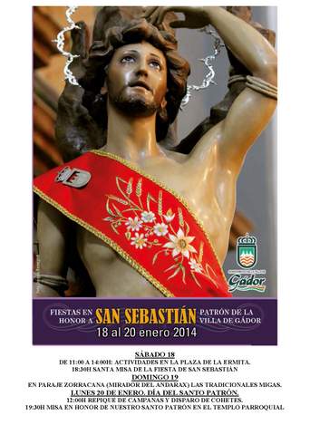 Noticia de Almera 24h: Este fn de semana se celebran las fiestas en honor a San Sebastin