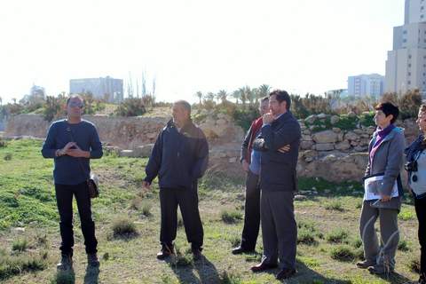 Noticia de Almera 24h: El Ayuntamiento impulsa el estudio e investigacin del yacimiento de Ciavieja con la realizacin de un nuevo sondeo de geo-rdar