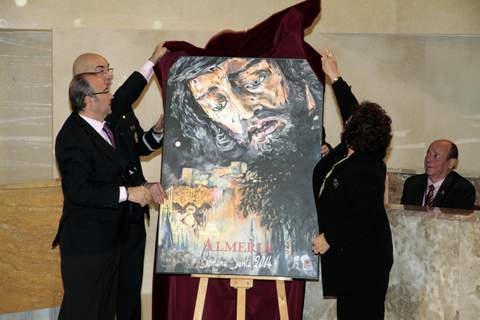 Una pintura del artista Manuel Jess Obregn es la imagen del cartel de la Semana Santa 2014