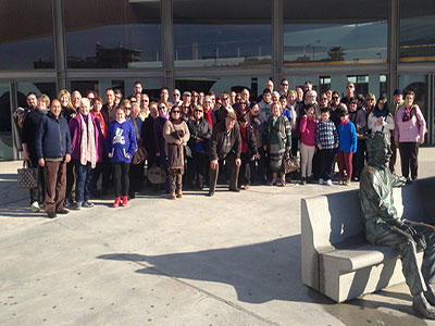 Un grupo de 64 viatoreos visitan el parque de las Ciencias 