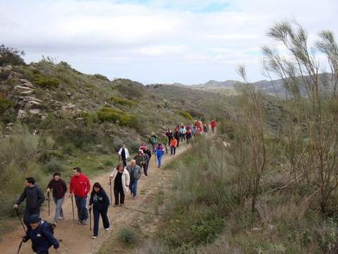 El Instituto Municipal de Deportes organiza una ruta de senderismo por el Valle del Andarax