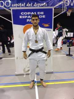 Noticia de Almera 24h: El huercalense Antonio Luis Martnez  Garca tercero en la copa de Espaa de Judo