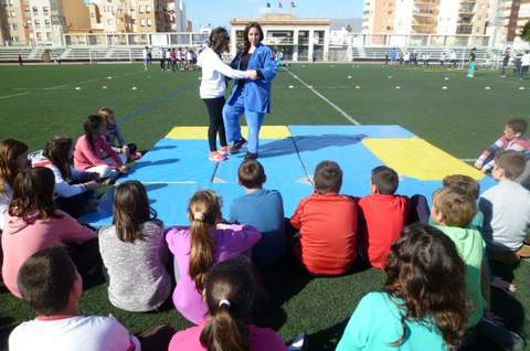 450 alumnos han participado esta semana en las Jornadas  Multideporte organizadas por la Junta de Andaluca