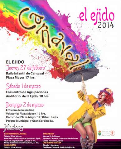 Noticia de Almera 24h: El municipio acoger un intenso calendario de actividades carnavalescas en todos sus ncleos
