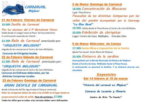 Noticia de Almera 24h: Carnaval en Mojcar