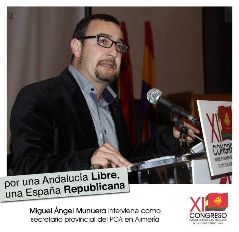 Noticia de Almería 24h: Nueve almerienses formarán parte del Comité Central del PCA
