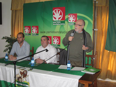 Los andalucistas celebraron el 28-F en Oria