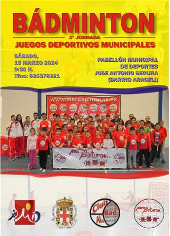 Noticia de Almera 24h: Los Juegos Deportivos Municipales de bdminton celebran su tercera jornada