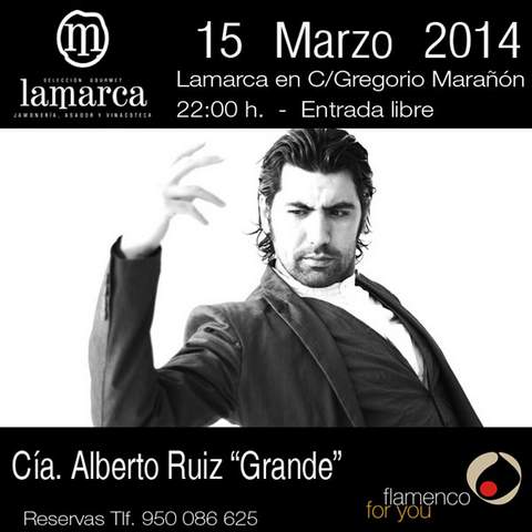 Noticia de Almera 24h: Baile de raza con ALBERTO RUIZ y su cuadro flamenco