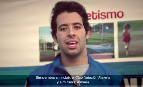 Noticia de Almera 24h: Verdiblanca da la bienvenida a los deportistas del Campeonato de Natacin FEDDI