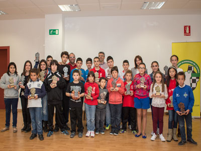 Los vencedores del Campeonato de Jvenes Talentos de Almera nos representarn en el Andaluz de Ajedrez