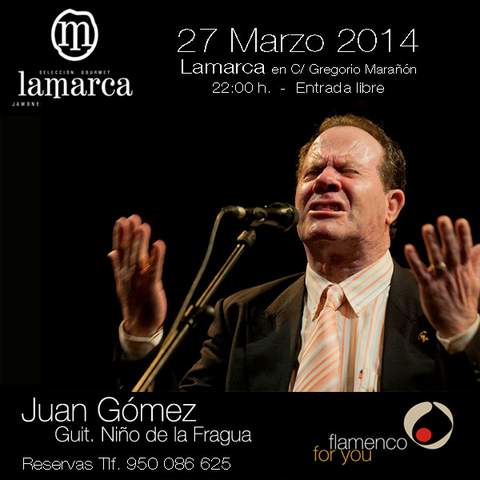 Noticia de Almera 24h: Actuacin del cantaor Juan Gmez