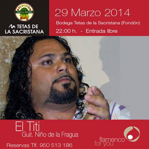 Noticia de Almera 24h: Actuacin de El Titi acompaado por la guitarra de Nio de la Fragua