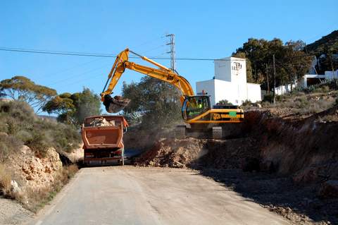Carboneras inicia las obras del bulevar de la Avenida de Almera