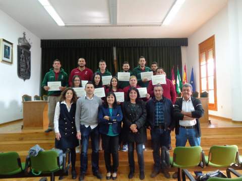 Noticia de Almera 24h: La delegada de Educacin clausura una Casa de Oficios en Los Gallardos donde han recibido formacin once alumnos