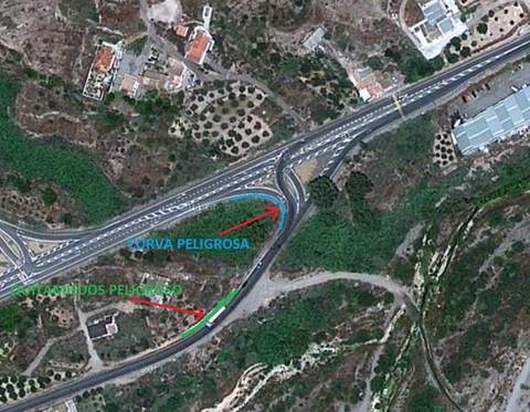 Noticia de Almera 24h: El Ayuntamiento pide a la Junta el arreglo urgente de la carretera A-1101