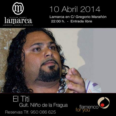 Noticia de Almera 24h: Actuacin de El Titi acompaado por la guitarra de Nio de la Fragua