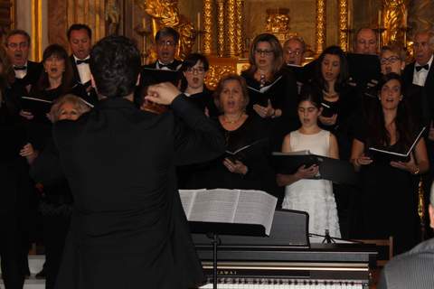 Noticia de Almera 24h: La Coral Virgen del Mar llena en su concierto dentro del XI Ciclo de Msica Sacra
