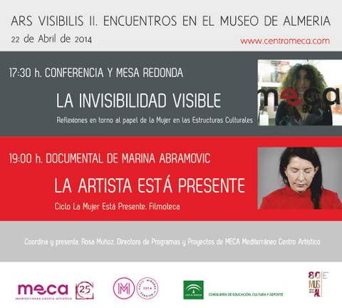 Noticia de Almera 24h: ARS VISIBILIS II. Encentros en el Museo de Almera. MECA Mediterrneo Centro Artstico