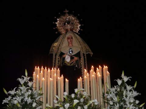 Bando para ordenar el trfico en Puebla de Vcar y La Gangosa con motivo de las procesiones de Semana Santa
