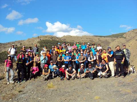 La Diputación Provincial lleva su programa de senderismo hasta Bacares