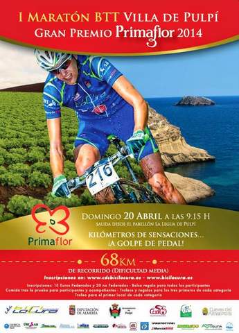 Noticia de Almera 24h: Ms de 300 ciclistas ya se han inscrito en la I MARATN BTT, VILLA DE PULP, Gran Premio PRIMAFLOR 2.014