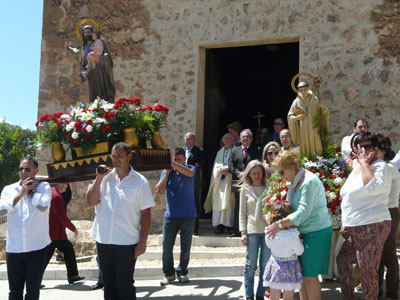 San Benito abri el domingo en Vcar pueblo el amplio calendario festivo del municipio 