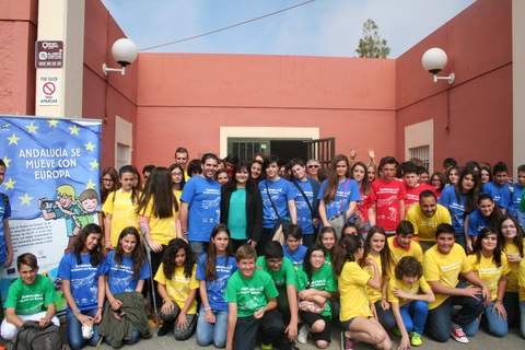 Noticia de Almería 24h: Más de ochenta alumnos de veinte colegios de la provincia participan en el concurso ‘Andalucía se mueve con Europa’