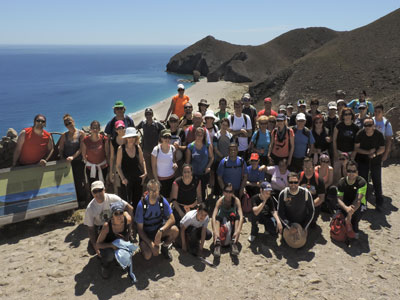 Nueva ruta senderista del Programa Provincial en Carboneras