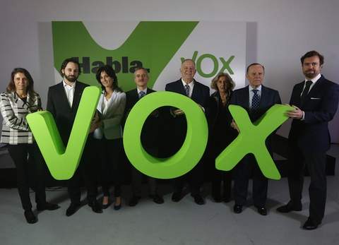 Vox: Santiago Abascal pide un revolcn en las urnas a los corruptos y a los poderosos