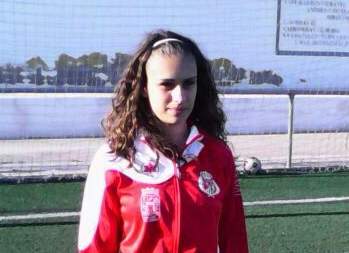 La carbonera Saray Zapata Fernndez con la Seleccin almeriense en el Campeonato de Andaluca Cadete Femenino