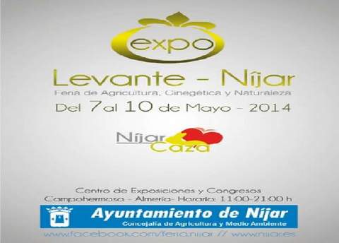 XII ExpoLevante-Njar y III NjarCaza del 7 al 10 de mayo