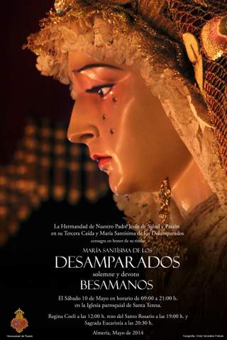 Noticia de Almería 24h: Besamanos a la Virgen de los Desamparados