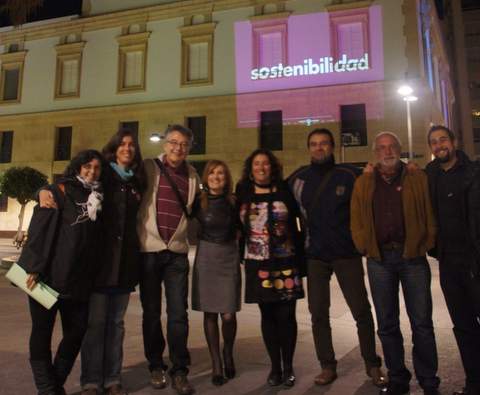 Noticia de Almería 24h: EQUO Almería hará una pegada virtual de carteles en su arranque de campaña