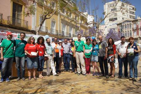 Noticia de Almería 24h: EQUO Almería presenta su programa electoral en Puerta Purchena