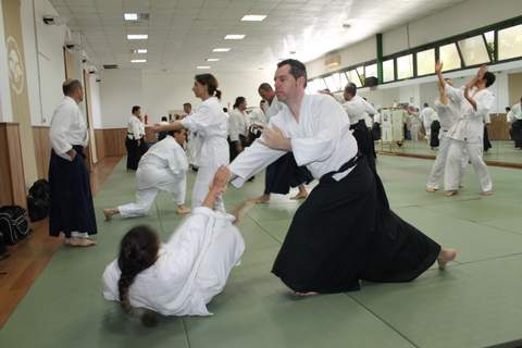 El curso de aikido impartido por Bruno Zanotti se clausura con un balance muy positivo
