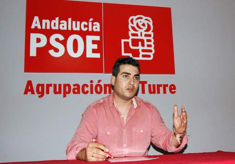 Pedro Gonzlez, nuevo concejal socialista en el Ayuntamiento de Turre tras la renuncia de Mara Isabel Rodrguez