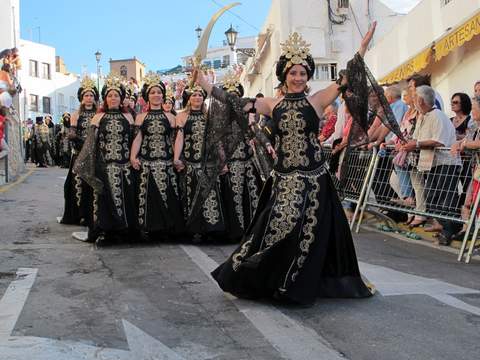 Fiesta de Moros y Cristianos en Mojcar