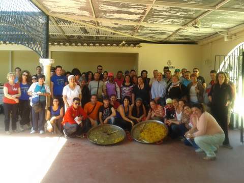 Pacientes de Salud Mental del rea Sanitaria Norte de Almera participan en una visita guiada en la localidad de Vera